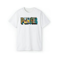 “typoGRAPHICall” Peace - Unisex Ultra Cotton Tee