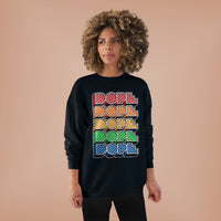 Dope (crayon) - Unisex EcoSmart® Crewneck Sweatshirt