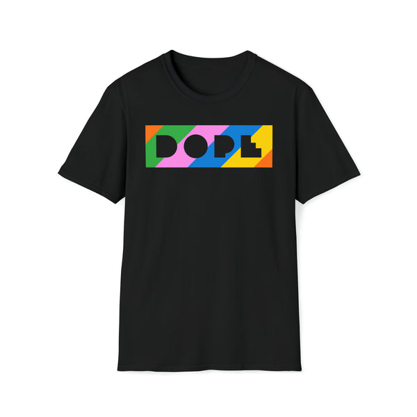 Dope Colorblock, v2 - Unisex Softstyle T-Shirt