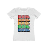 Dope (crayon) - Women's The Boyfriend Tee