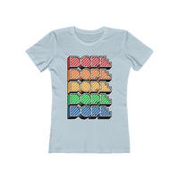 Dope (crayon) - Women's The Boyfriend Tee