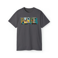 “typoGRAPHICall” Peace - Unisex Ultra Cotton Tee