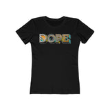 “typo-GRAPHIC-all” Dope - Women's The Boyfriend Tee