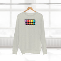 Whoa 2-Sided Unisex Premium Crewneck Sweatshirt