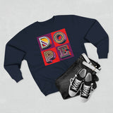 “typoGRAPHICall” Dope (square) v2 - Premium Crewneck Sweatshirt