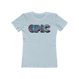 “typo-GRAPHIC-all” Epic - Women's The Boyfriend Tee