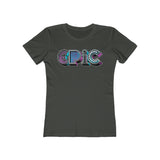 “typo-GRAPHIC-all” Epic - Women's The Boyfriend Tee