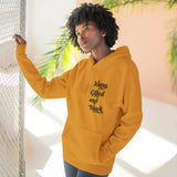 Young, Gifted and Black (script) 2-Sided Unisex Premium Pullover Hoodie