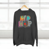 “typo-GRAPHIC-all” Hip Hop v3 - Unisex Premium Pullover Hoodie