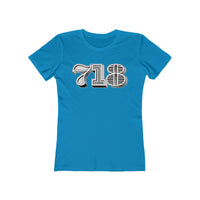 718 Area Code - Women's The Boyfriend Tee