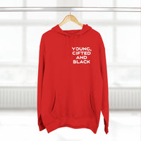 Young, Gifted and Black (bold) 2-Sided Unisex Premium Pullover Hoodie