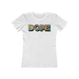 “typo-GRAPHIC-all” Dope - Women's The Boyfriend Tee