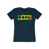 Dope Colorblock, v3 - Women's The Boyfriend Tee