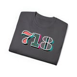 “typoGRAPHICall” 718 Area Code - Unisex Ultra Cotton Tee