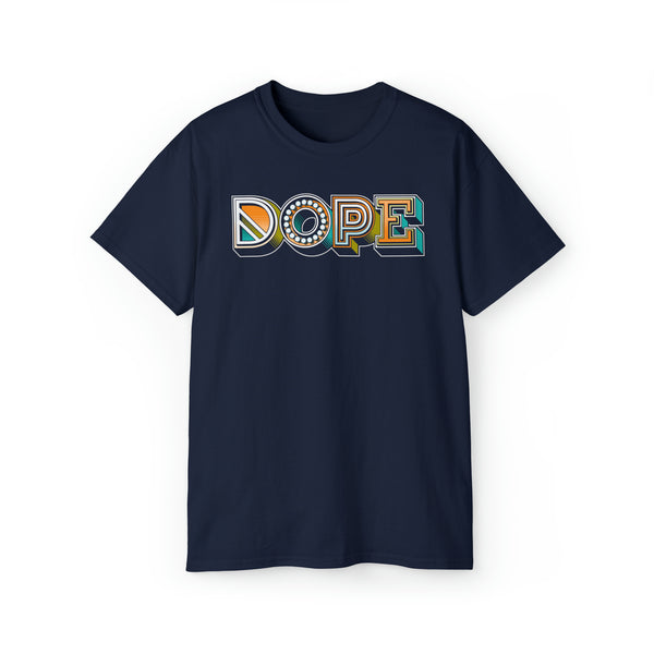 “typo-GRAPHIC-all” Dope - Unisex Ultra Cotton Tee