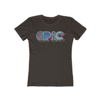 “typo-GRAPHIC-all” Epic - Women's The Boyfriend Tee