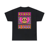 Peace & Love - Unisex Heavy Cotton Tee