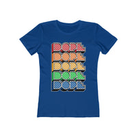 Dope (crayon) - Women's The Boyfriend Tee