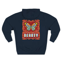 Beauty 2-Sided Unisex Premium Pullover Hoodie