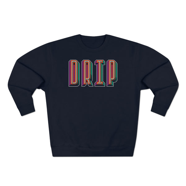 Drip v. 2 - Unisex Premium Crewneck Sweatshirt