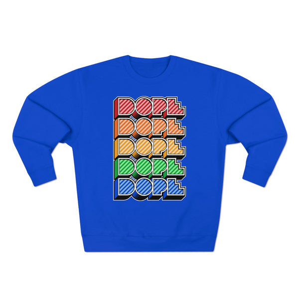 Dope (crayon) - Unisex Premium Crewneck Sweatshirt