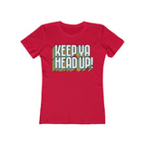 Keep Ya Head Up! v. 2021 - Women's The Boyfriend Tee