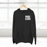 Peace & Love 2-Sided Unisex Premium Pullover Hoodie