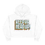 Keep Ya Head Up!, v. 2 - Crop Hoodie