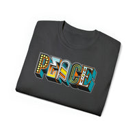 “typoGRAPHICall” Peace - Unisex Ultra Cotton Tee