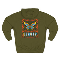 Beauty 2-Sided Unisex Premium Pullover Hoodie