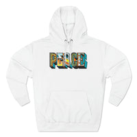 “typoGRAPHICall” Peace - Unisex Premium Pullover Hoodie