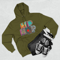 “typo-GRAPHIC-all” Hip Hop v3 - Unisex Premium Pullover Hoodie