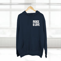 Peace & Love 2-Sided Unisex Premium Pullover Hoodie