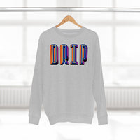 Drip v. 3 - Unisex Premium Crewneck Sweatshirt