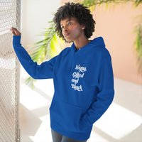 Young, Gifted and Black (script) 2-Sided Unisex Premium Pullover Hoodie