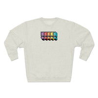 Whoa 2-Sided Unisex Premium Crewneck Sweatshirt