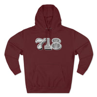 718 Area Code - Unisex Premium Pullover Hoodie