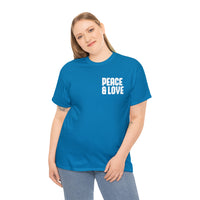 Peace & Love - Unisex Heavy Cotton Tee