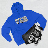 718 Area Code - Unisex Premium Pullover Hoodie