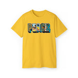 “typoGRAPHICall” Peace - Unisex Ultra Cotton Tee