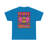 Peace & Love - Unisex Heavy Cotton Tee