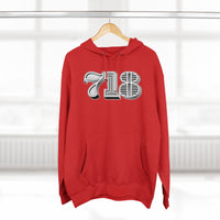 718 Area Code - Unisex Premium Pullover Hoodie