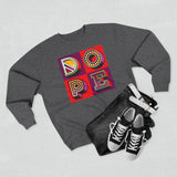 “typoGRAPHICall” Dope (square) v2 - Premium Crewneck Sweatshirt