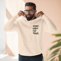 Young, Gifted and Black (script) 2-Sided Unisex Premium Pullover Hoodie