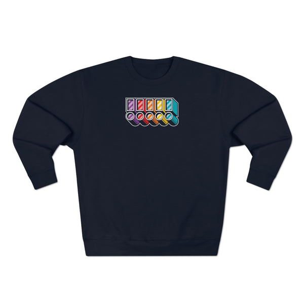 Whoa 2-Sided Unisex Premium Crewneck Sweatshirt