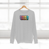 Whoa 2-Sided Unisex Premium Crewneck Sweatshirt