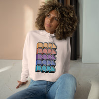 Dope (Pastel Sunset) - Crop Hoodie