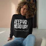 Keep Ya Head Up! - Crop Hoodie