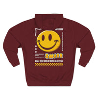 Smile 2-Sided Unisex Premium Pullover Hoodie