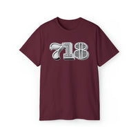 718 Area Code - Unisex Ultra Cotton Tee